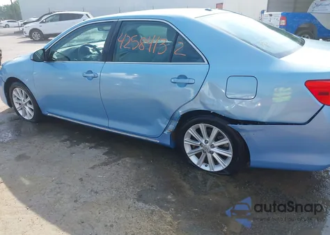 2012 Toyota Camry Xle V6 z USA, uszkodzony, nr VIN 4T1BK1FK1CU524073